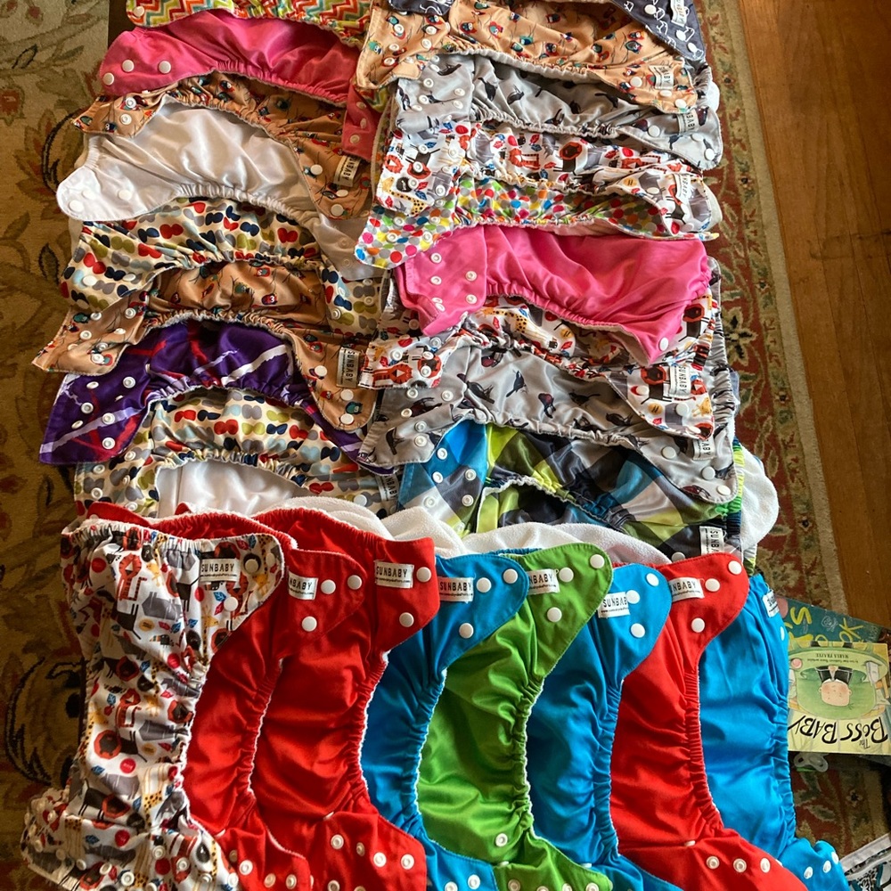 Sun Baby pocket style cloth diaper